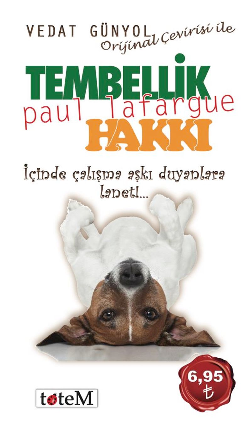 Tembellik Hakkı kitap kapağı