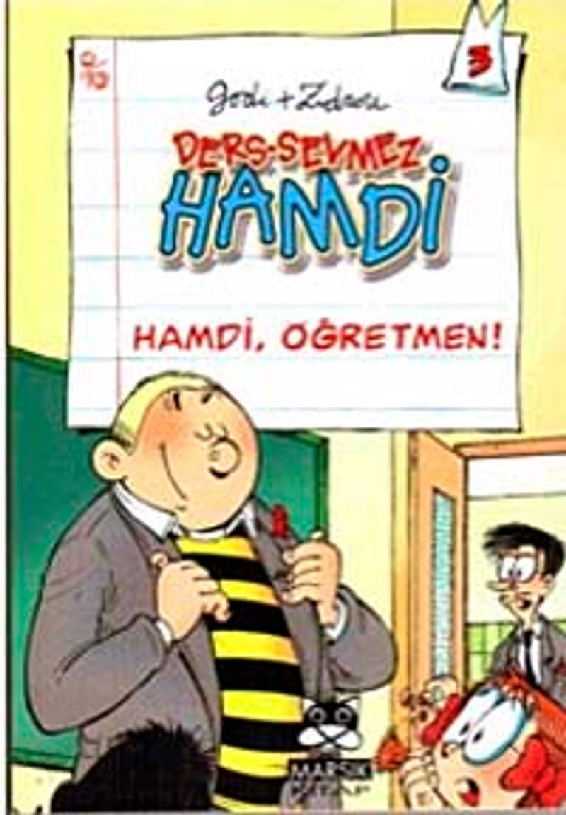 Ders-Sevmez Hamdi 3 / Hamdi, Öğretmen (Cep Kitabı) kitap kapağı