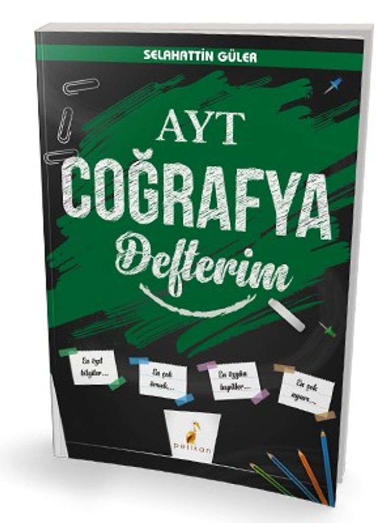 YKS AYT Coğrafya Defterim kitap kapağı