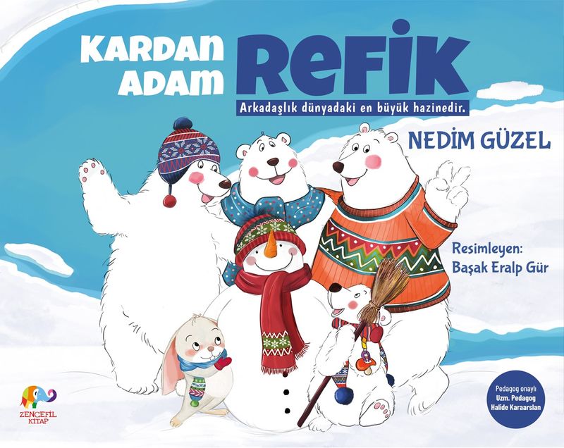Kardan Adam Refik kitap kapağı