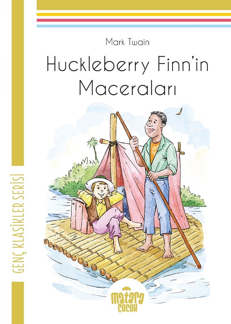 Huckleberry Finn'in Maceraları Genç Klasikler Serisi kitap kapağı