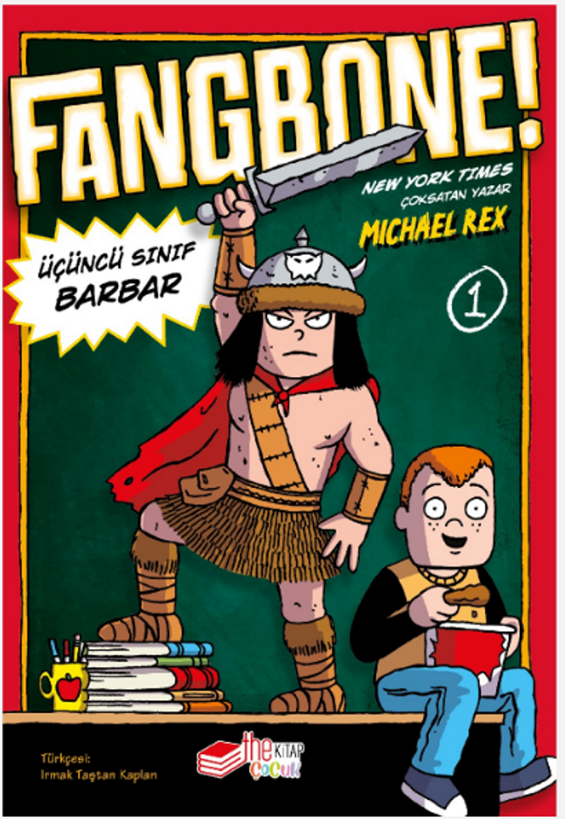Fangbone! Üçüncü Sınıf Barbar kitap kapağı