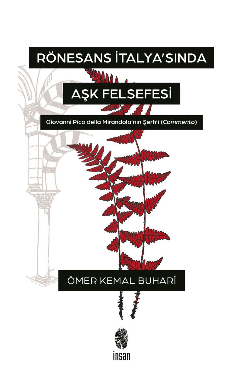 Rönesans İtalya'sında Aşk Felsefesi Giovanni Pico Della Mirandola'nın Şerh'i (Commento kitap kapağı