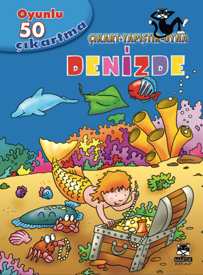 Denizde / Oyunlu 50 Çıkartma Dizisi kitap kapağı