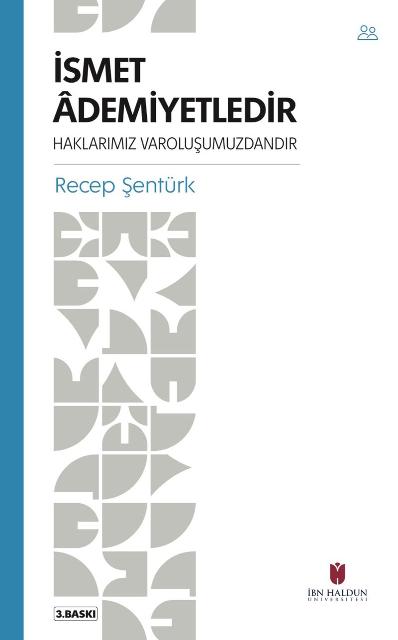 İsmet ÂdemiyetledirHaklarımız Varoluşumuzdandır kitap kapağı