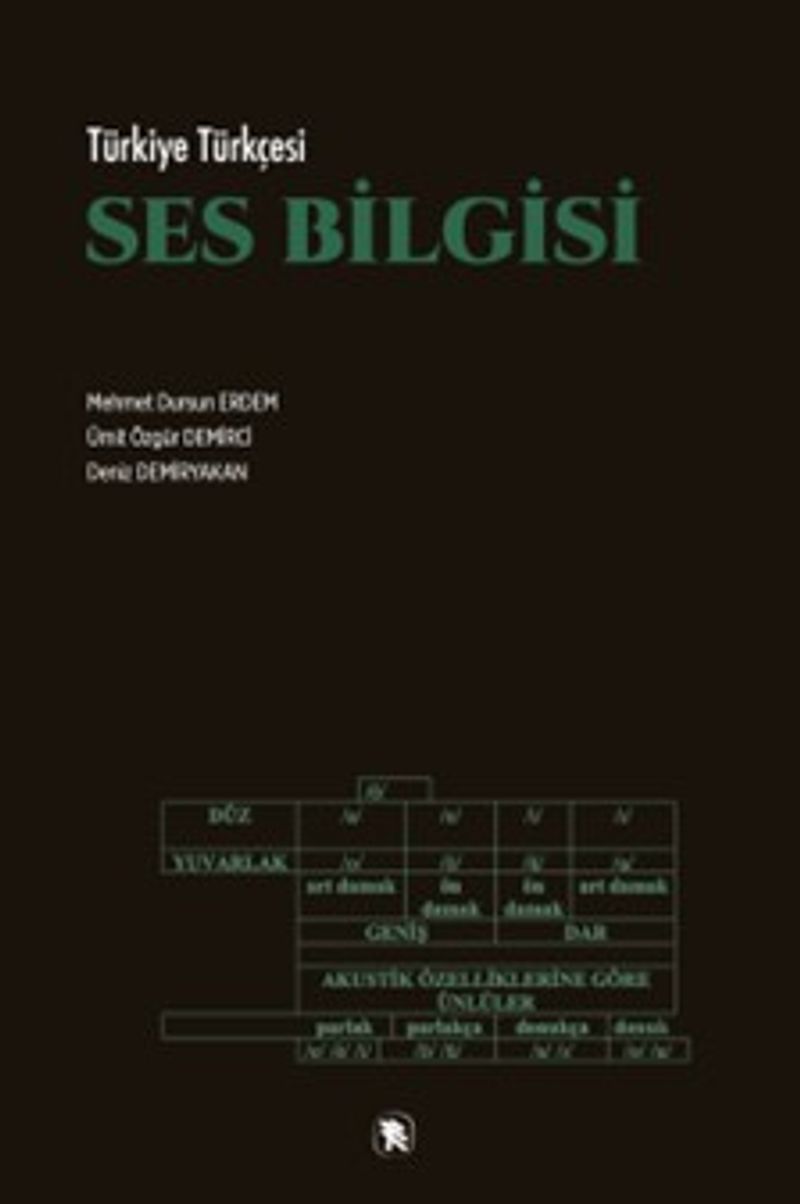 Türkiye Türkçesi Ses Bilgisi kitap kapağı