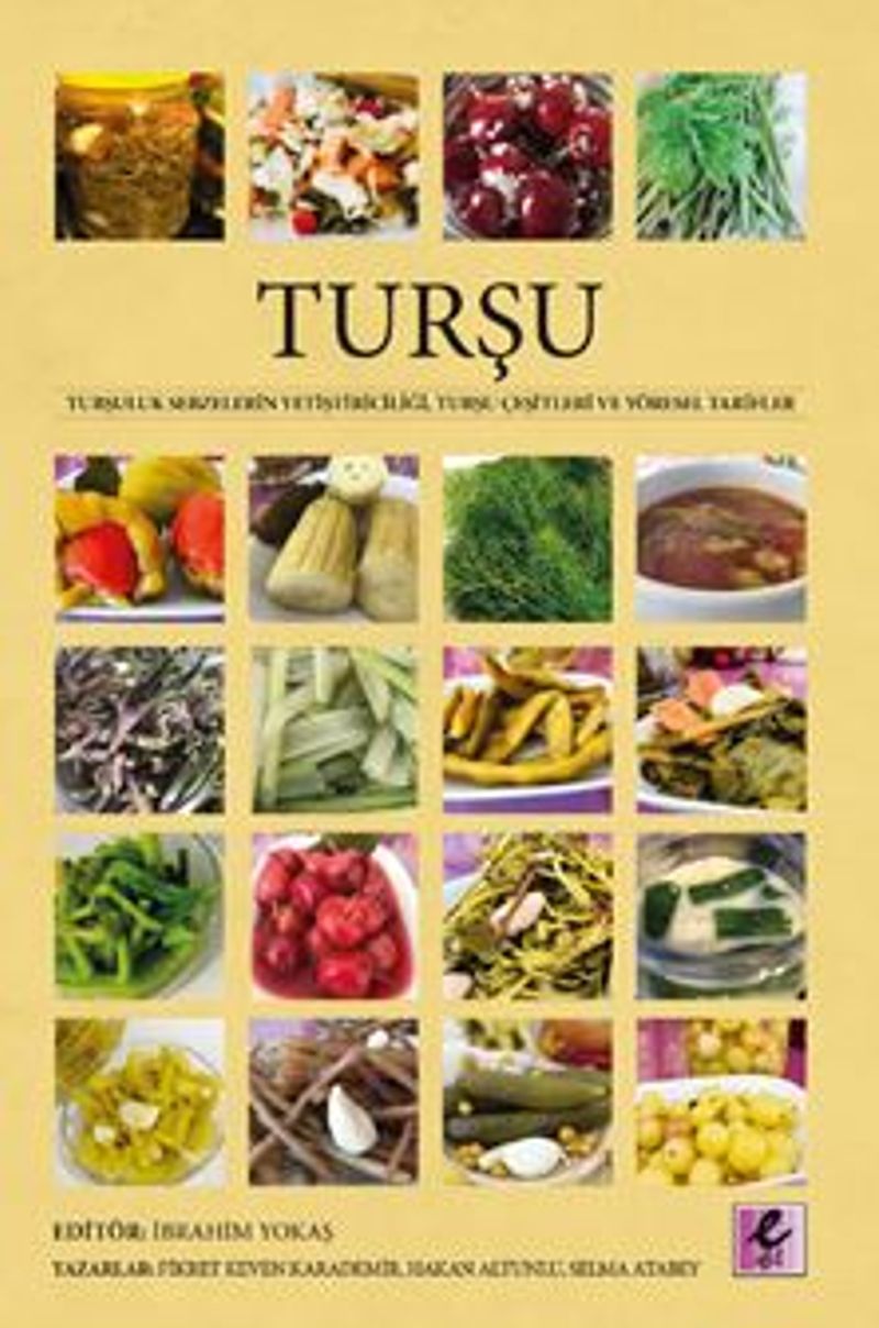 Turşu Turşuluk Sebzelerin Yetiştiriciliği, Turşu Çeşitleri ve Yöresel Tarifler kitap kapağı