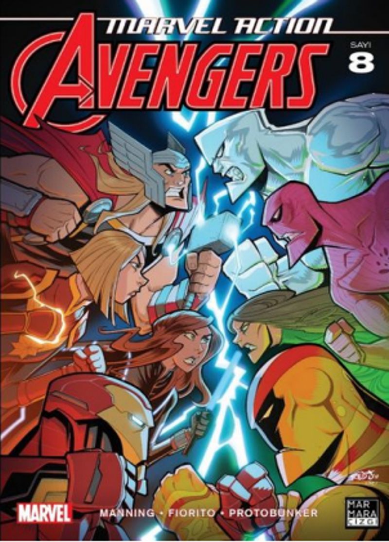 Marvel Action Avengers #8 kitap kapağı