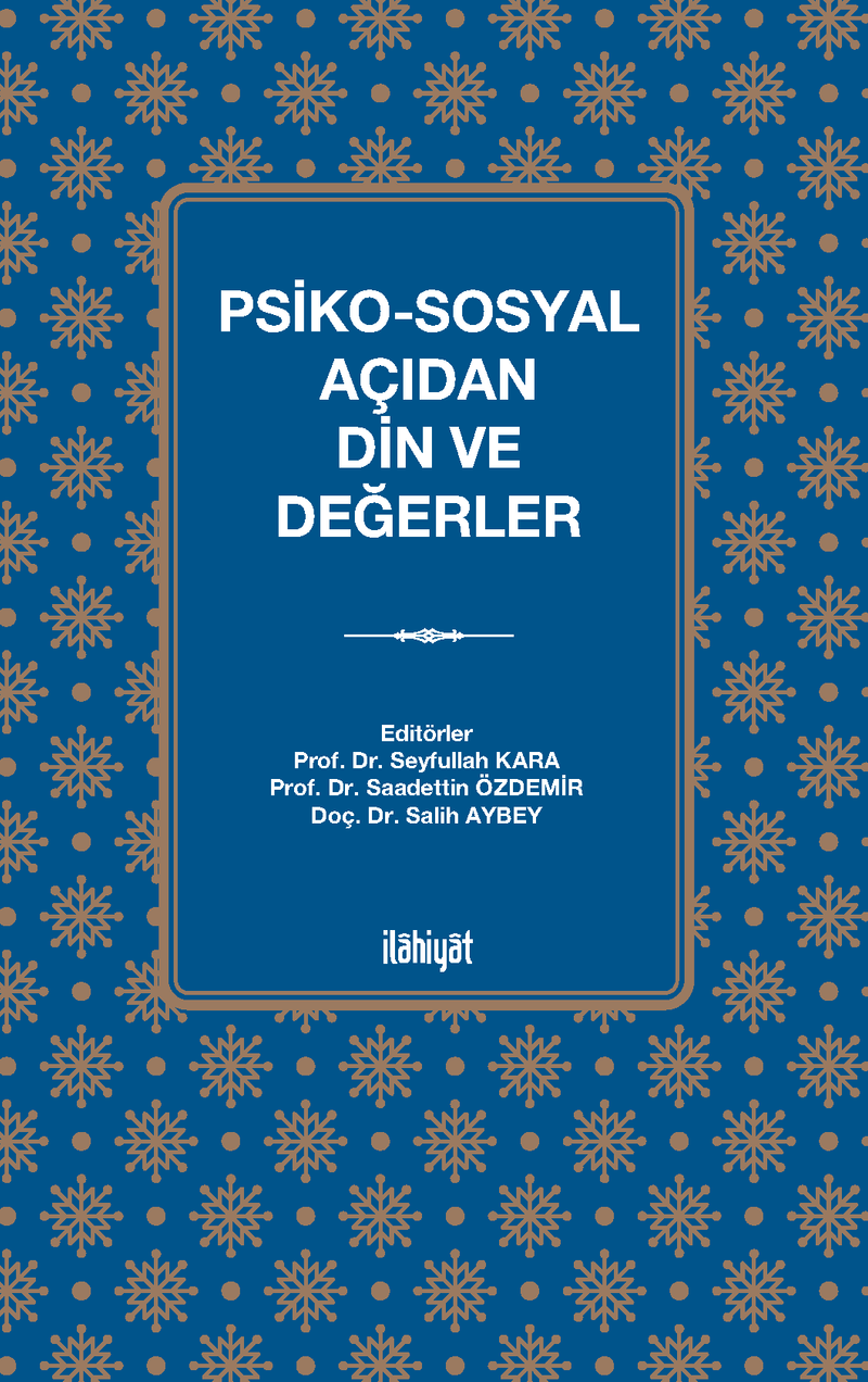 Psiko-Sosyal Açıdan Din ve Değerler kitap kapağı