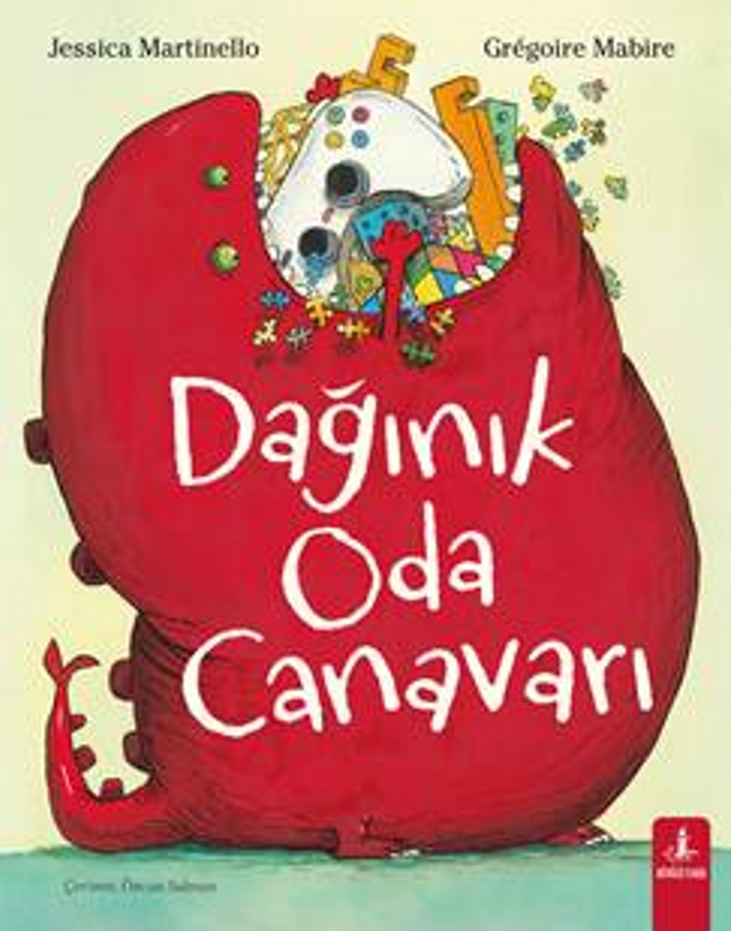 Dağınık Oda Canavarı kitap kapağı