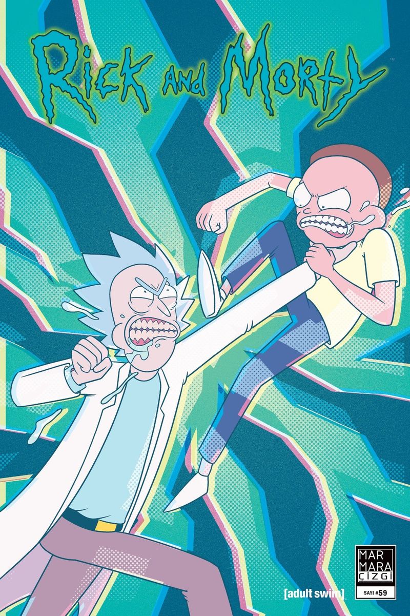 Rick and Morty #59 kitap kapağı