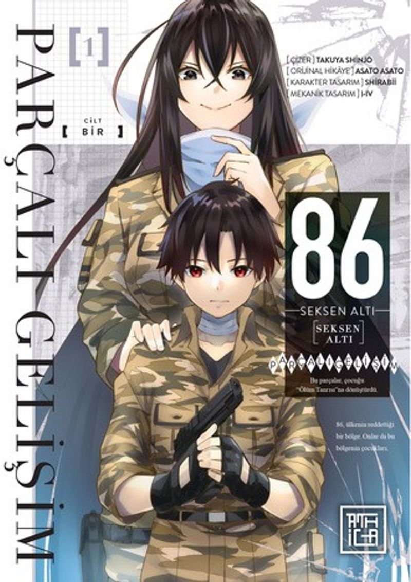 86: Seksen Altı Parçalı Gelişim 1 kitap kapağı