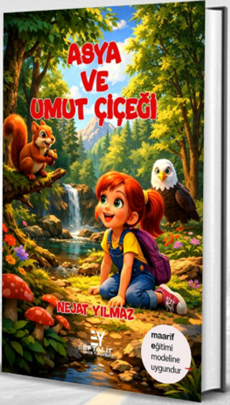 Asya ve Umut Çiçeği kitap kapağı