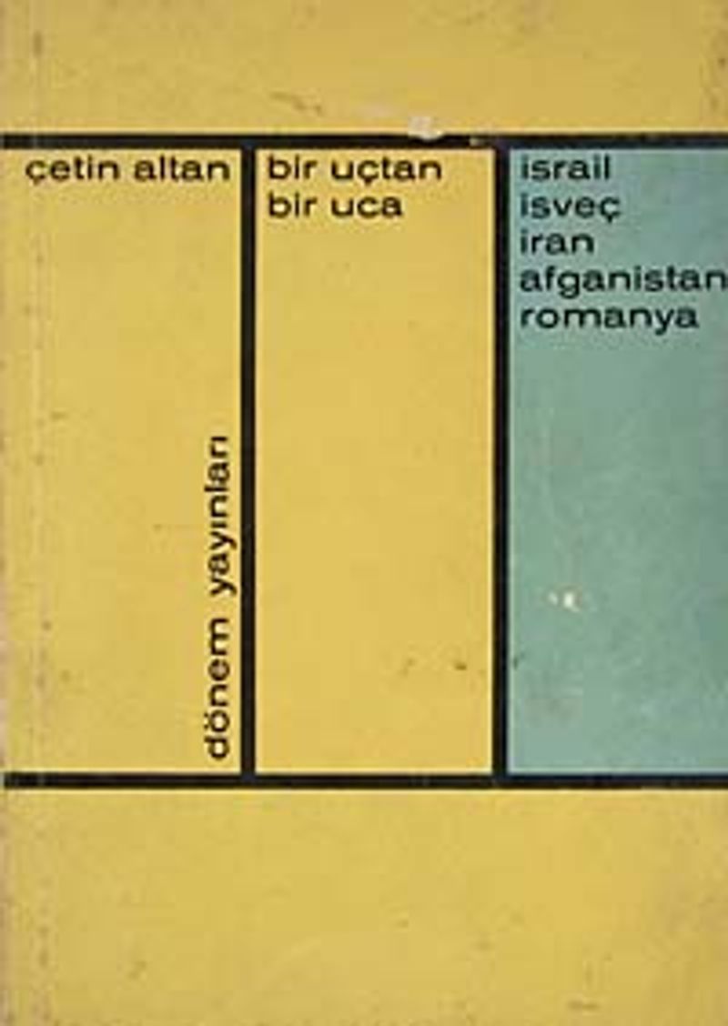 Bir Uçtan Bir Uca (1-A-3) kitap kapağı