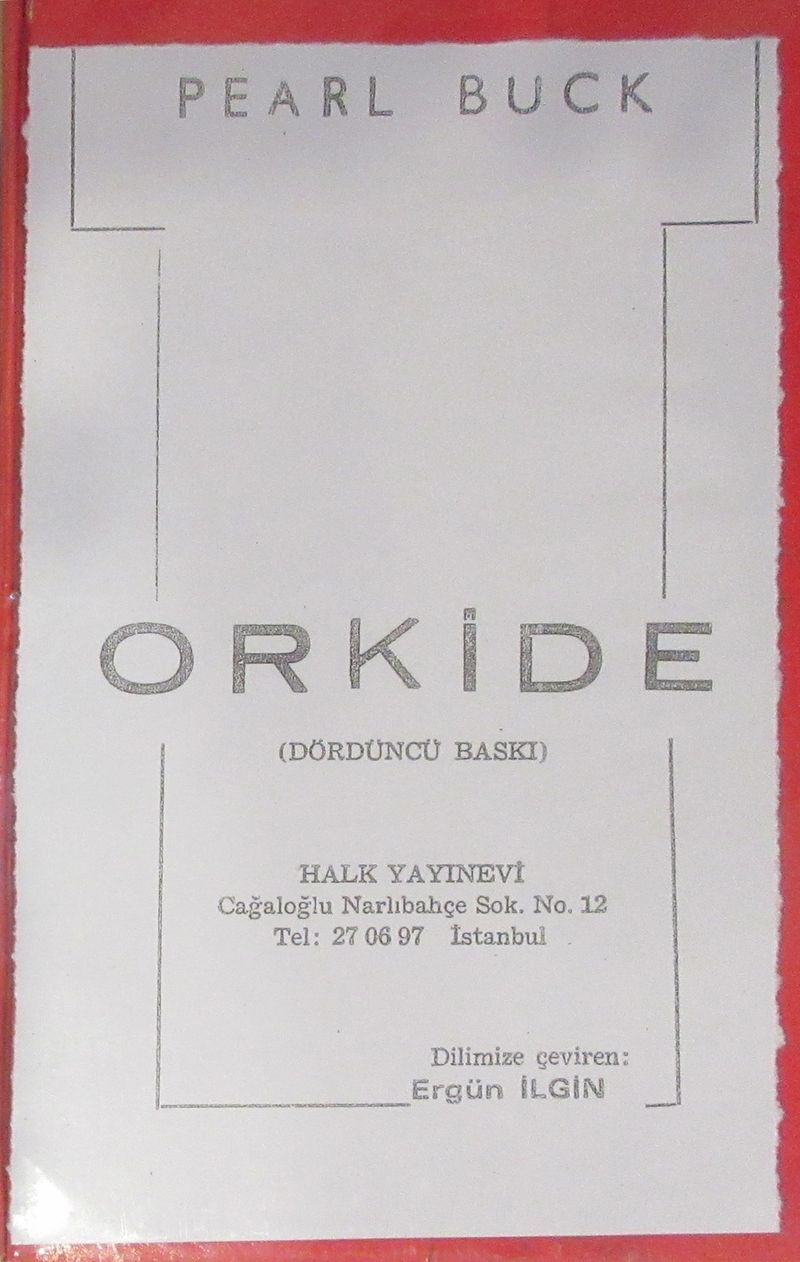 Orkide (2-E-30) kitap kapağı