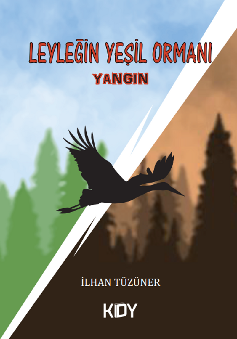 Leyleğin Yeşil Ormanı kitap kapağı