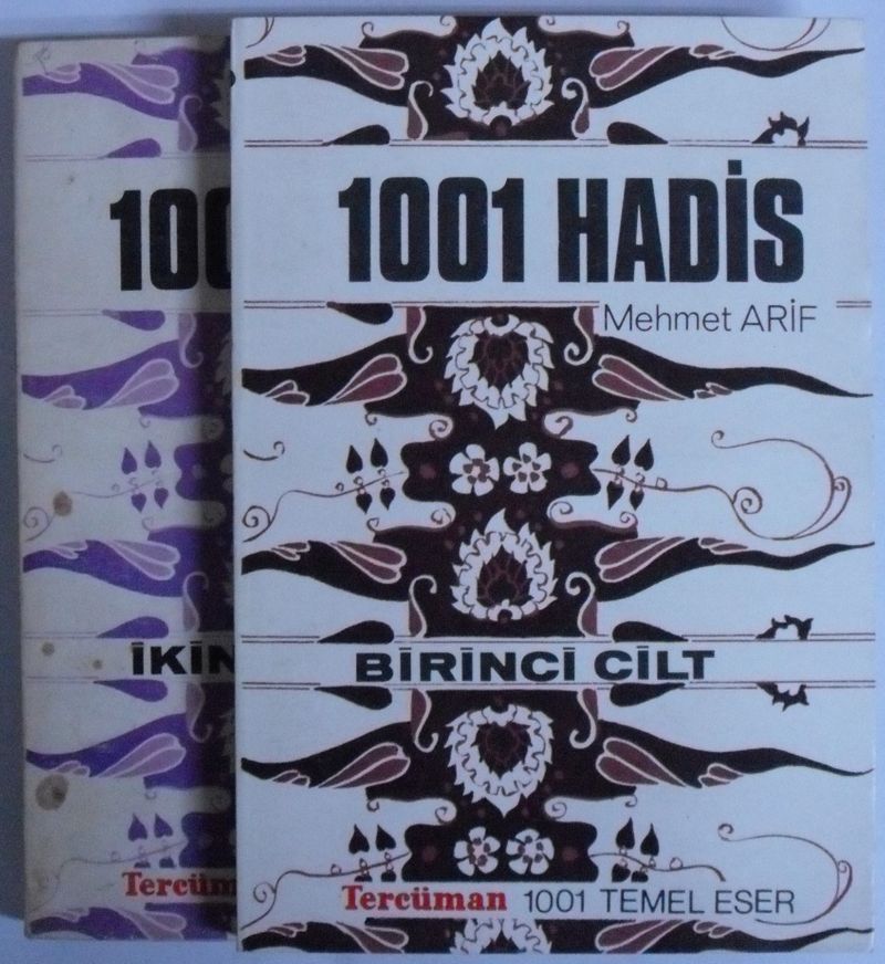 1001 Hadis (2 Cilt Takım) (Kod: T-34) kitap kapağı