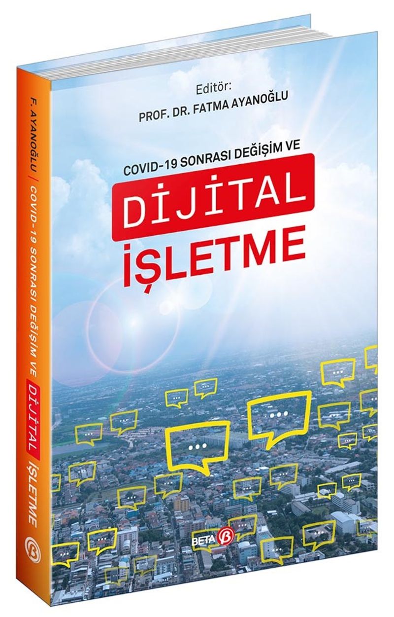 Covid-19 Sonrası Değişim ve Dijital İşletme kitap kapağı