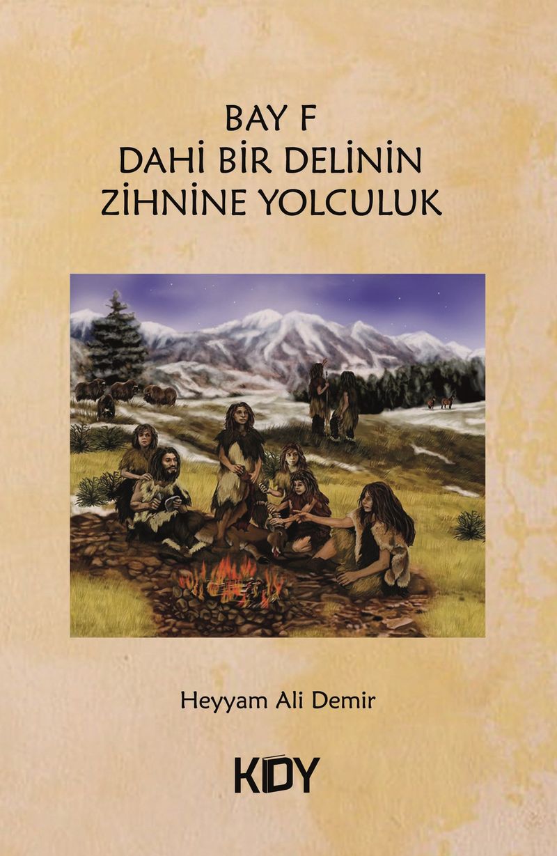 Bay F-Dahi Bir Delinin Zihnine Yolculuk kitap kapağı