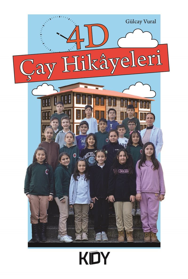 4D Çay Hikayeleri kitap kapağı
