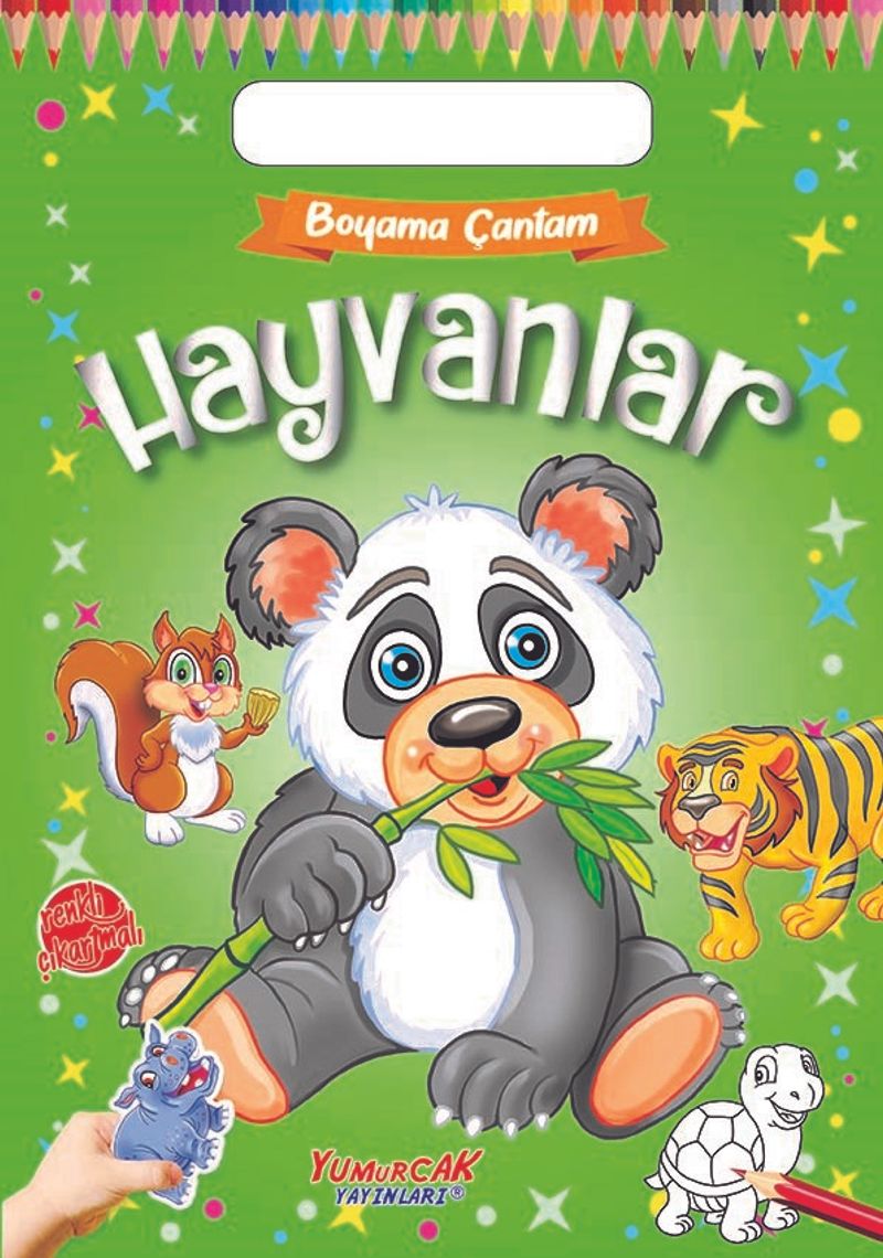 Hayvanlar / Boyama Çantam 2 kitap kapağı