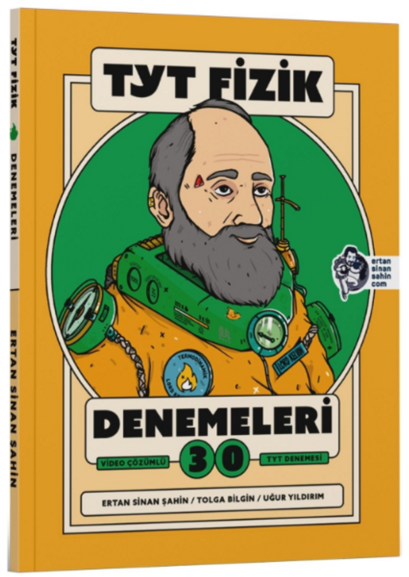 TYT Fizik Denemeleri Video Çözümlü 30 TYT Denemesi kitap kapağı