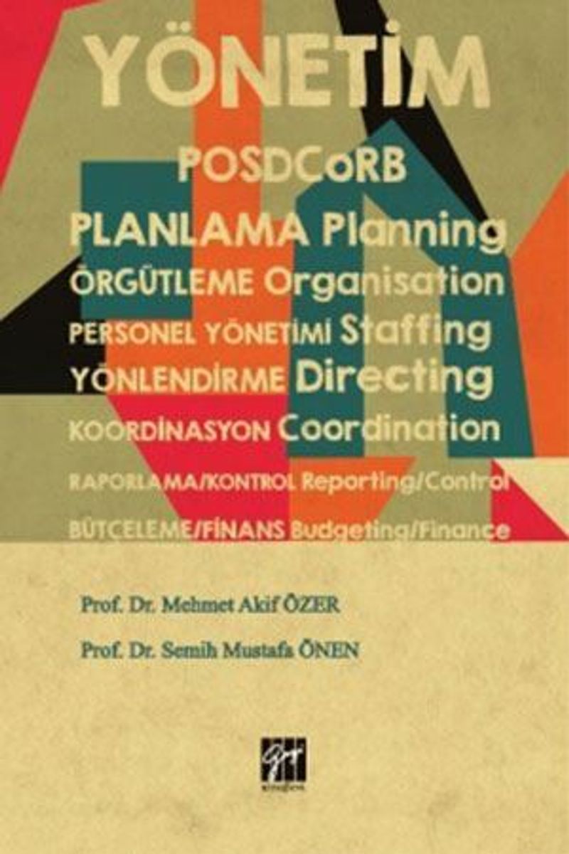 Yönetim Posdcorb kitap kapağı