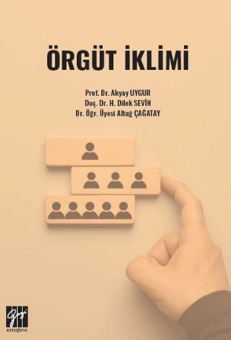 Örgüt İklimi kitap kapağı