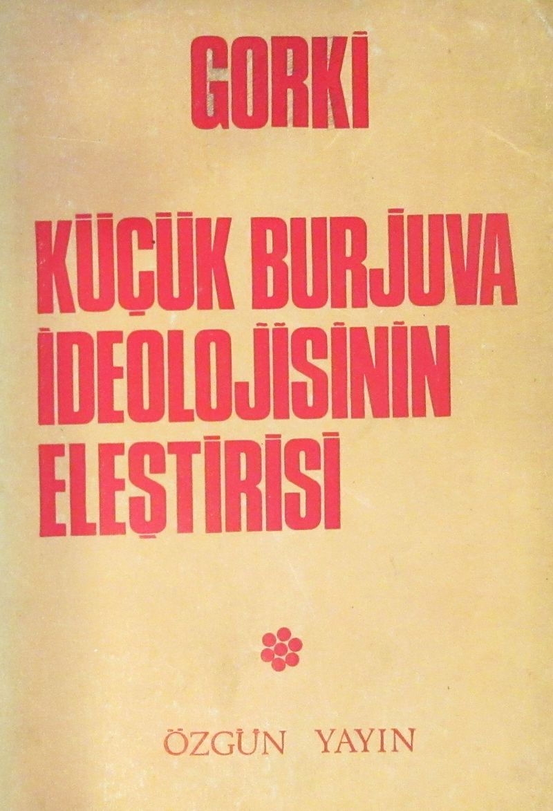 Küçük Burjuva İdeolojisinin Eleştirisi (2-A-29) kitap kapağı