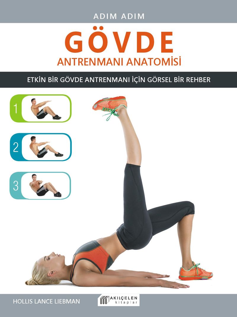 Adım Adım Gövde Antrenmanı Anatomisi kitap kapağı