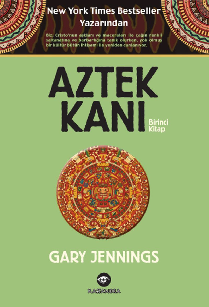 Aztek Kanı (1. Kitap) kitap kapağı