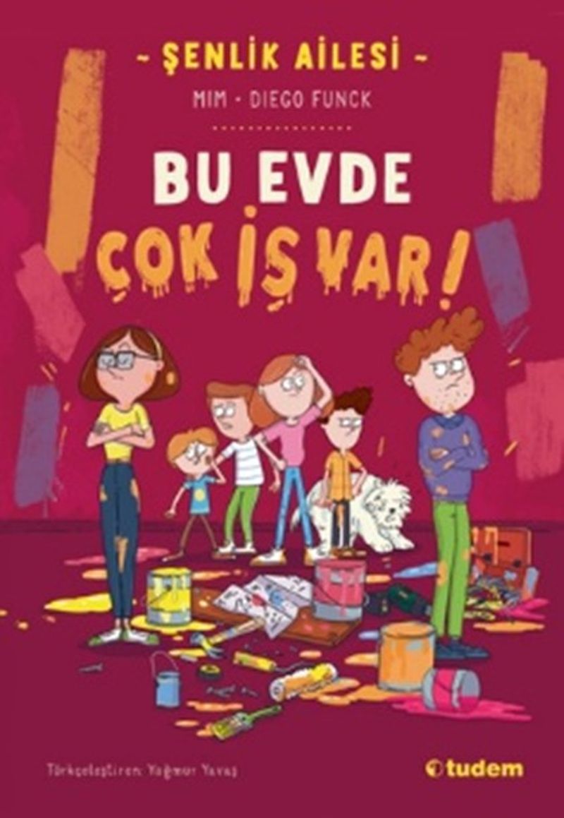 Şenlik Ailesi: Bu Evde Çok İş Var! kitap kapağı