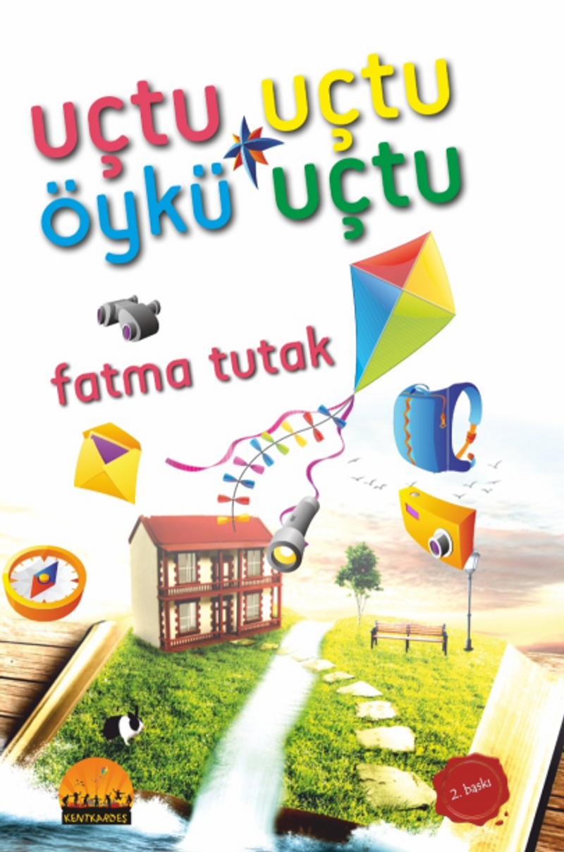 Uçtu Uçtu Öykü Uçtu kitap kapağı