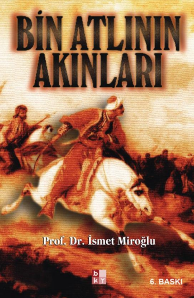 Bin Atlının Akınları kitap kapağı
