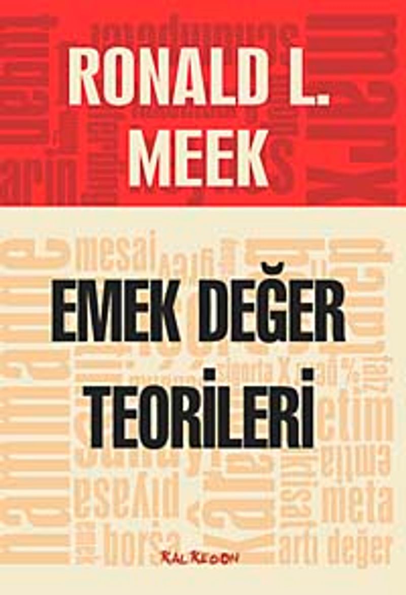 Emek Değer Teorileri kitap kapağı