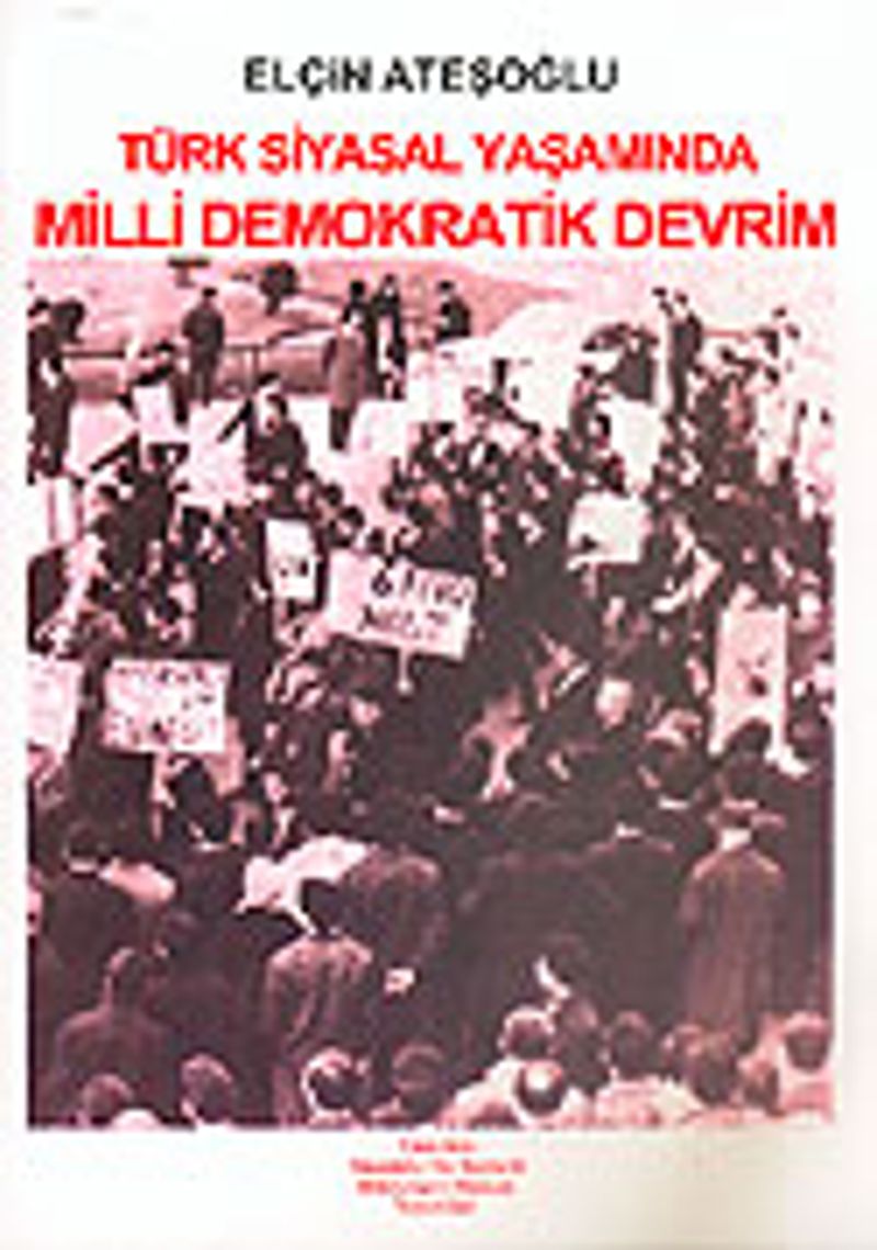 Türk Siyasal Yaşamında Milli Demokratik Devrim kitap kapağı
