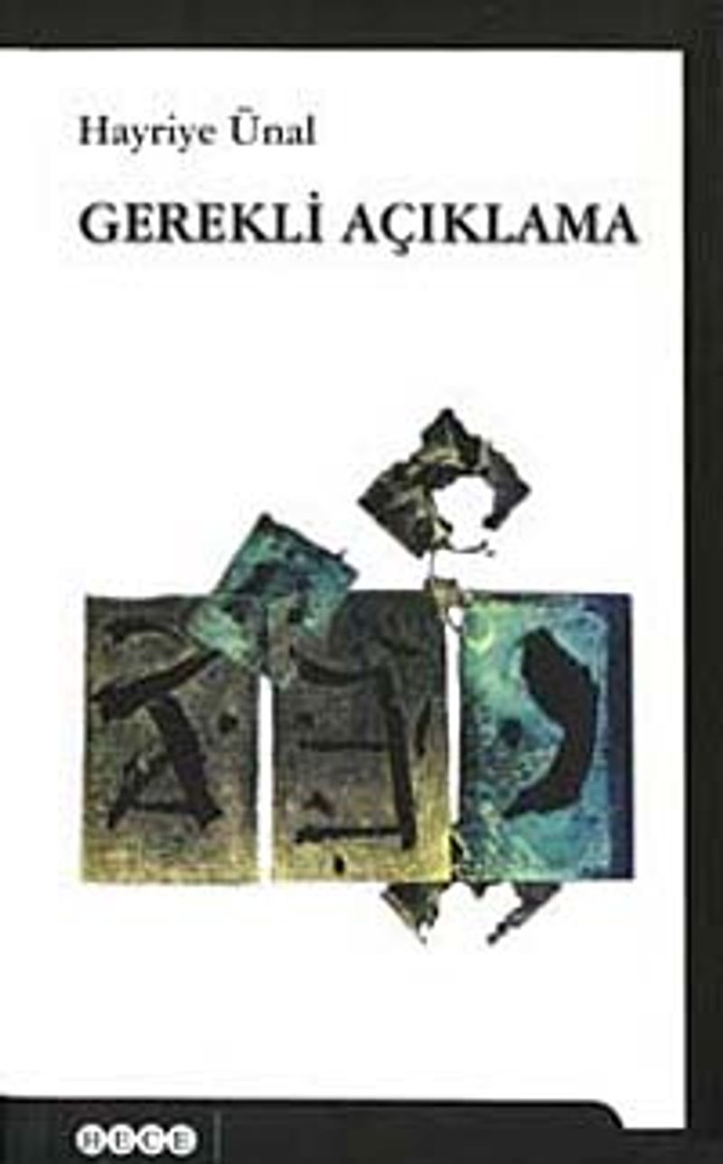 Gerekli Açıklama kitap kapağı