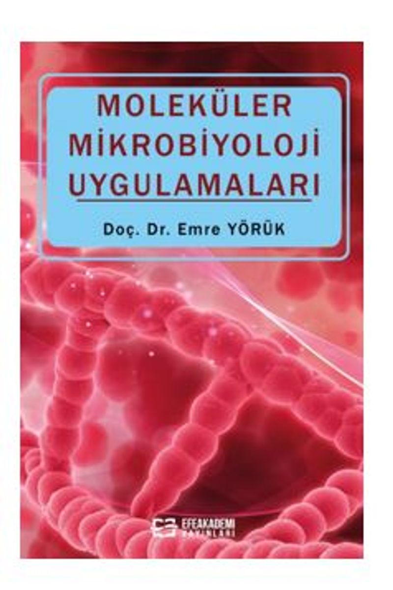 Moleküler Mikrobiyoloji Uygulamaları kitap kapağı