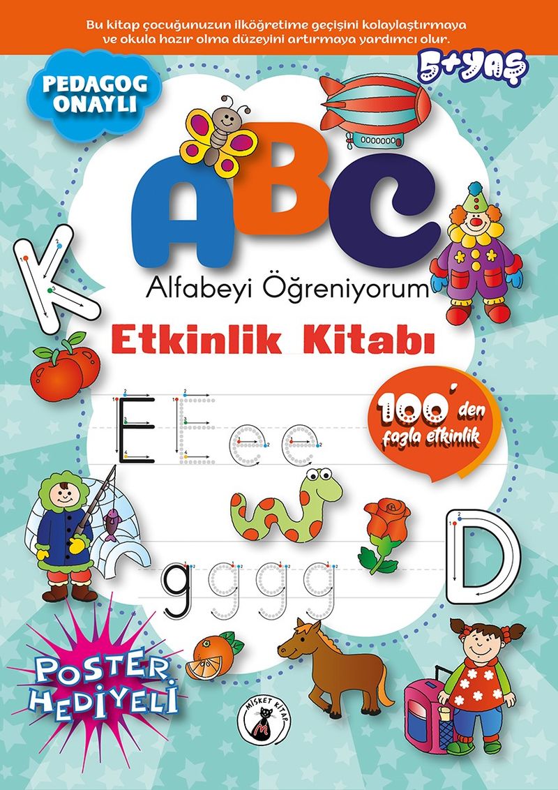 ABC Alfabeyi Öğreniyorum kitap kapağı