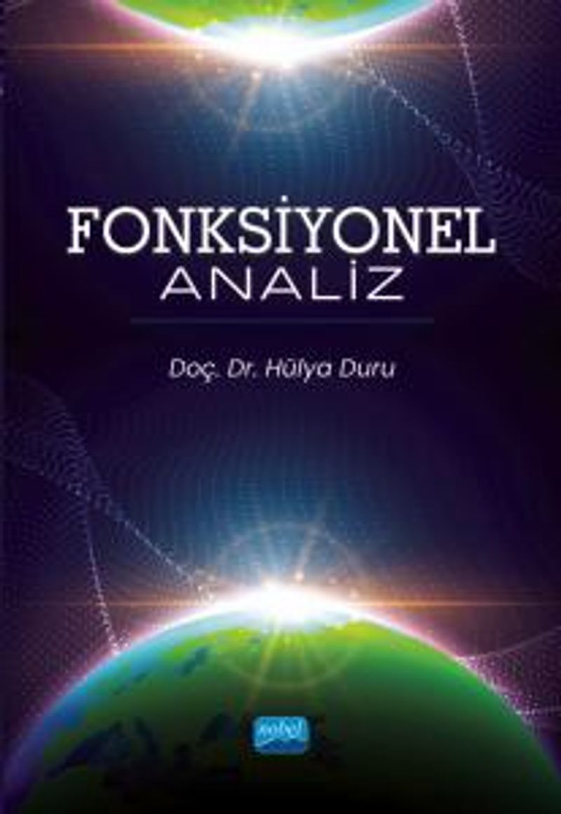Fonksiyonel Analiz kitap kapağı