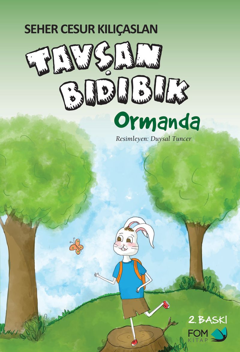 Tavşan Bıdıbık Ormanda kitap kapağı