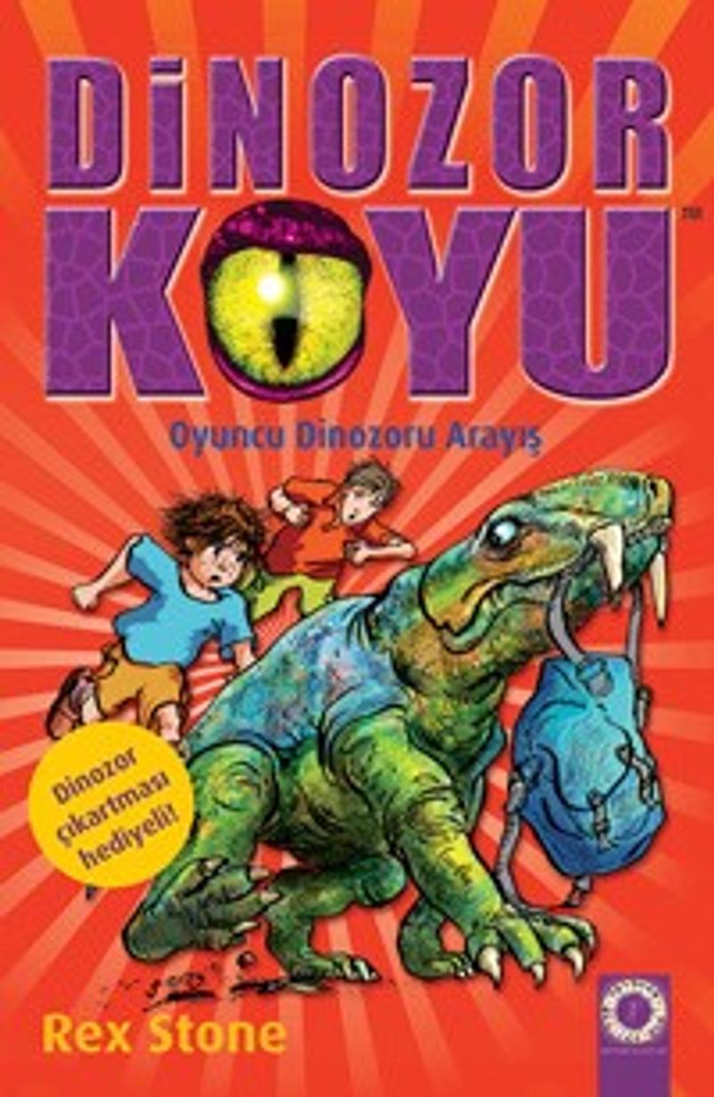 Dinozor Koyu 13 / Oyuncu Dinozoru Arayış kitap kapağı