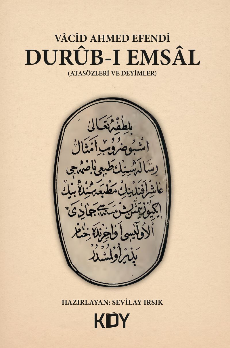 Durub-ı Emsal kitap kapağı