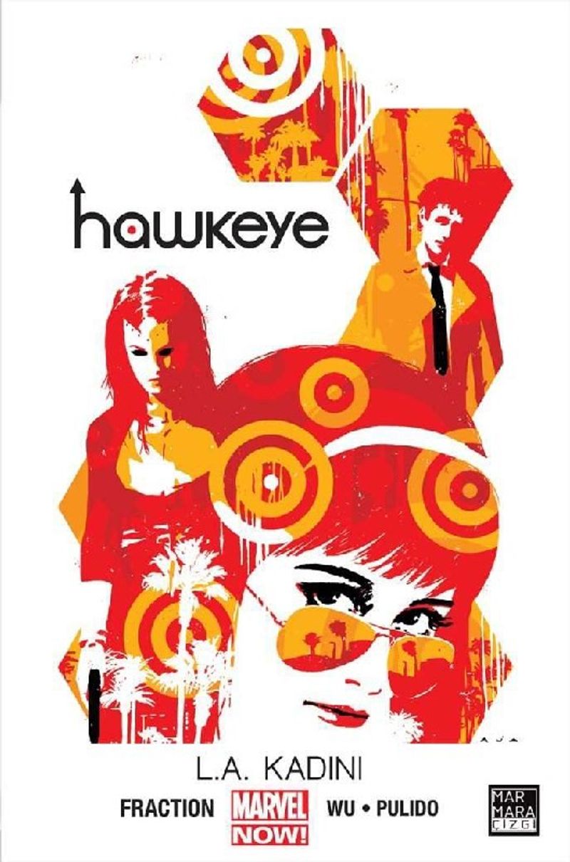 Hawkeye 3 L.A. Kadını kitap kapağı