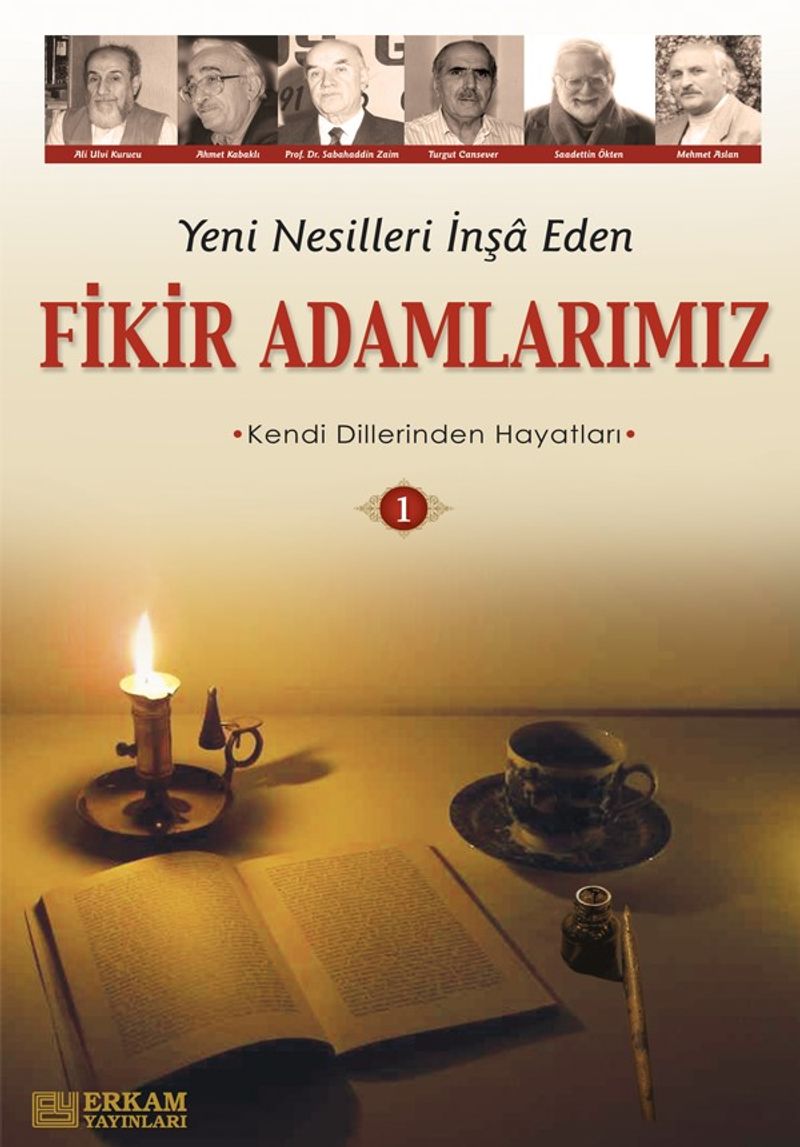 Fikir Adamlarımız 1 kitap kapağı