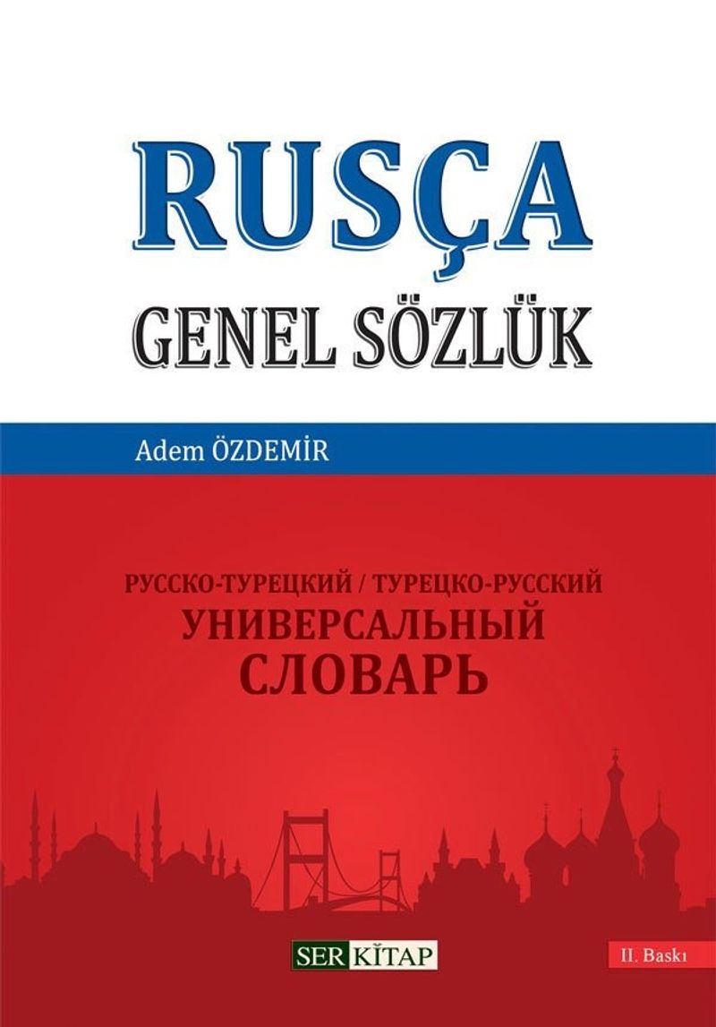 Rusça Genel Sözlük kitap kapağı