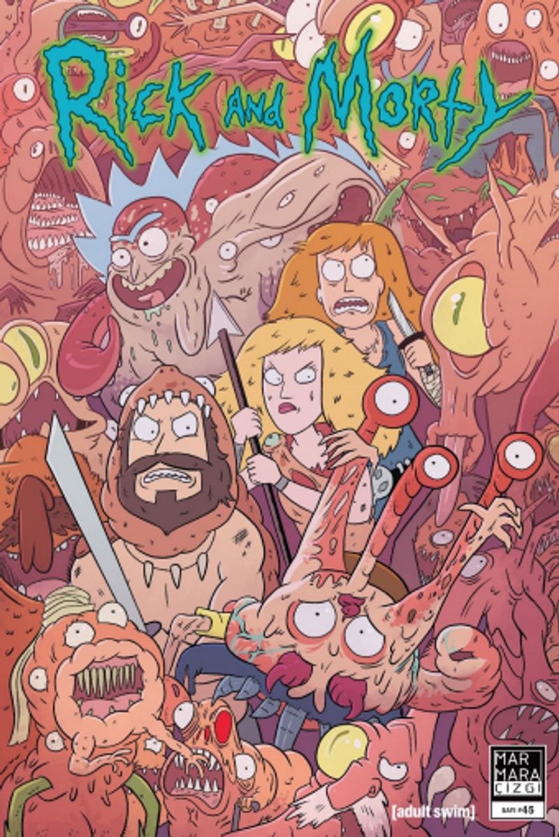 Rick and Morty 45 kitap kapağı