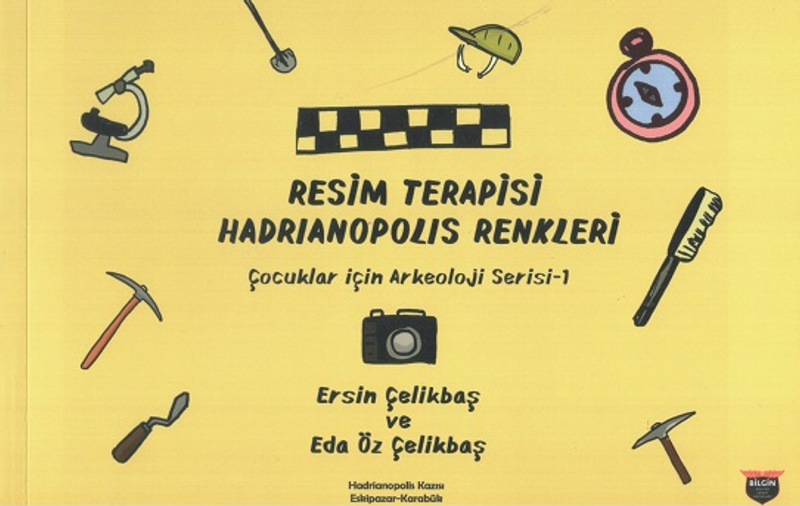 Resim Terapisi Hadrianopolis Renkleri / Çocuklar İçin Arkeoloji Serisi 1 kitap kapağı