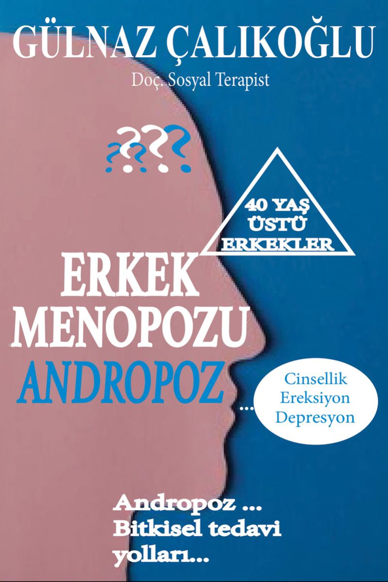 Erkek Menopozu Andropoz kitap kapağı