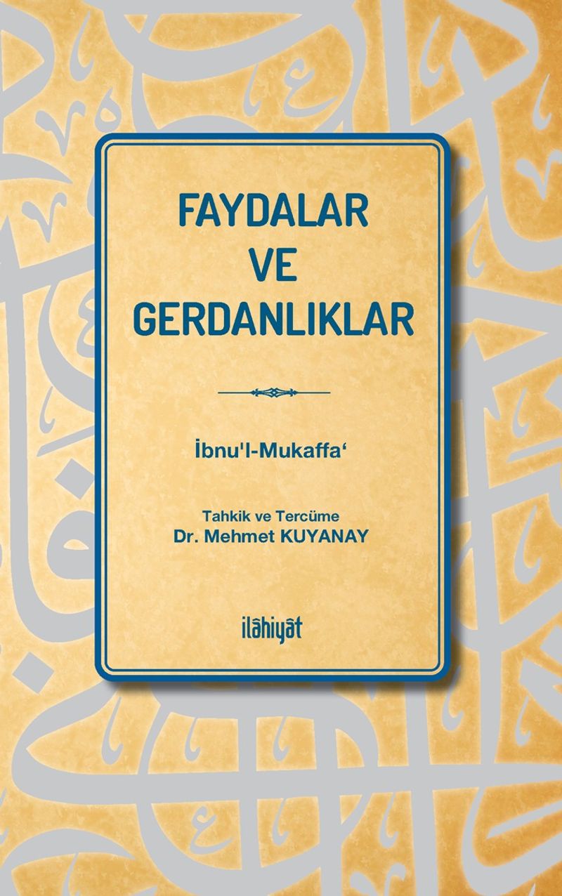 Faydalar ve Gerdanlıklar kitap kapağı